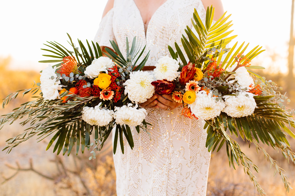 boho wedding bouquet, phoenix wedding photographer photography