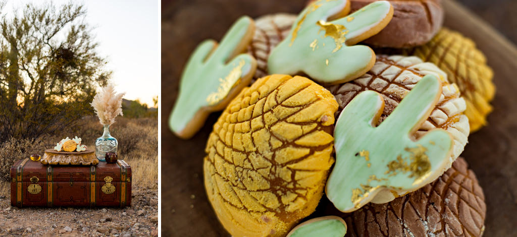a bakeshop cactus cookies, wedding photographer photography