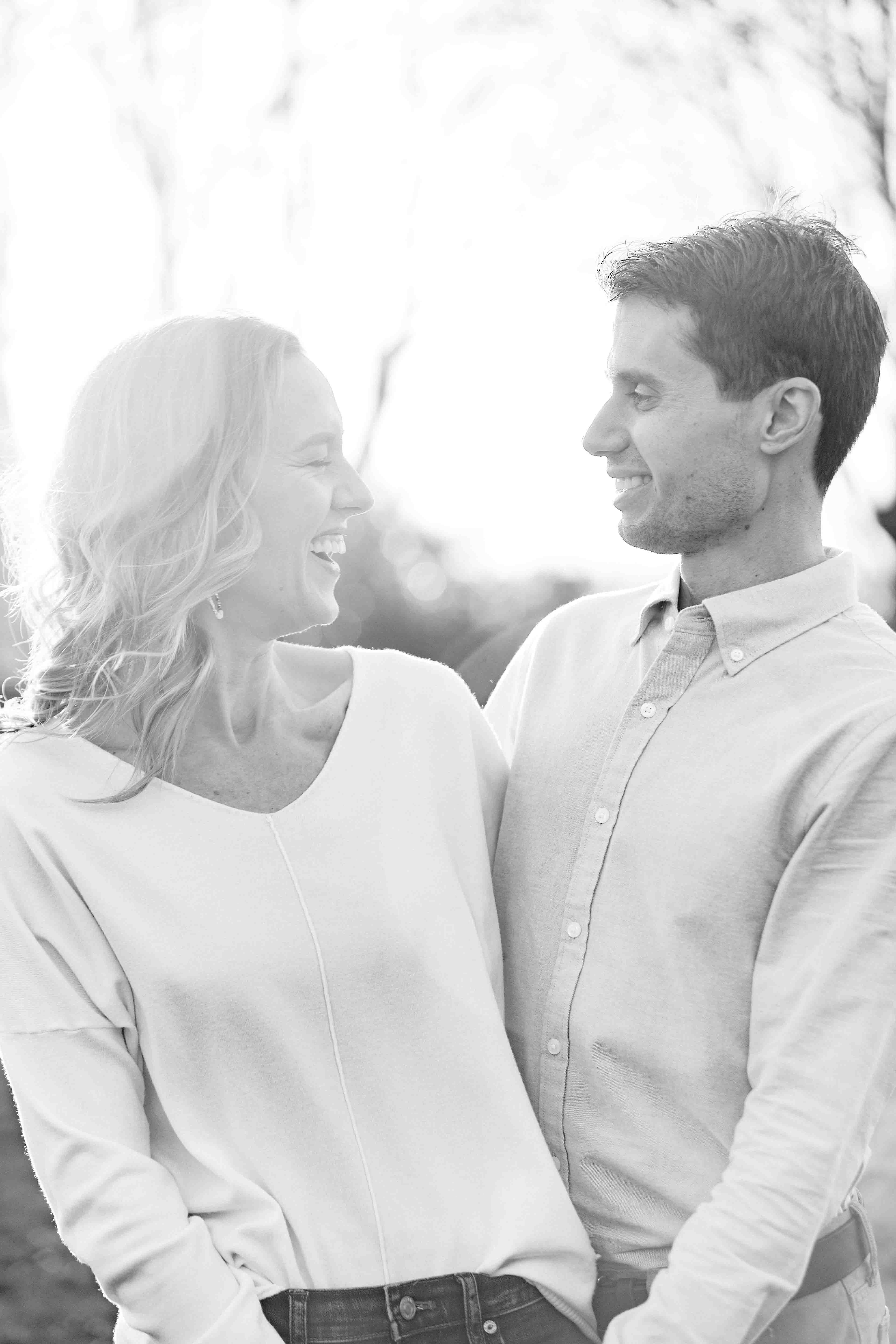 Golden gardens engagement session