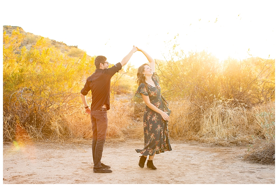 Phoenix Engagement Session // Veronica and Jake