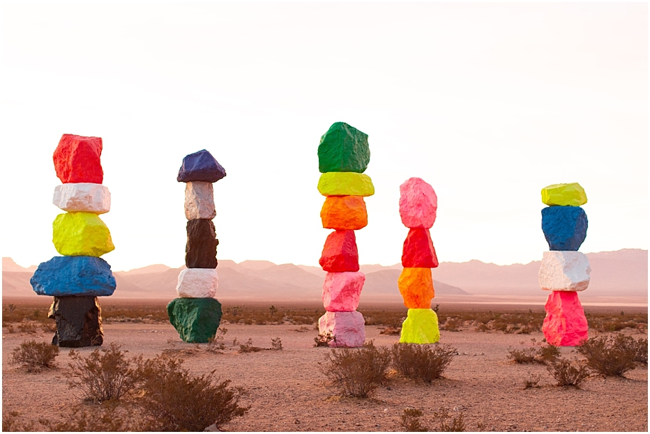 Painted Rocks in Las Vegas Engagement Session
