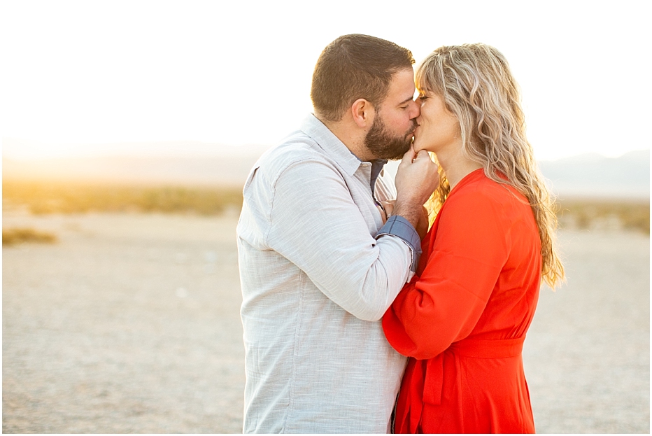 Painted Rocks in Las Vegas Engagement Session