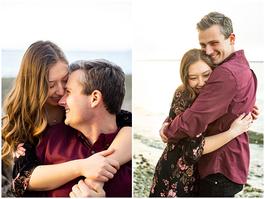 Carkeek Park Engagement Session Emma Lee Photography