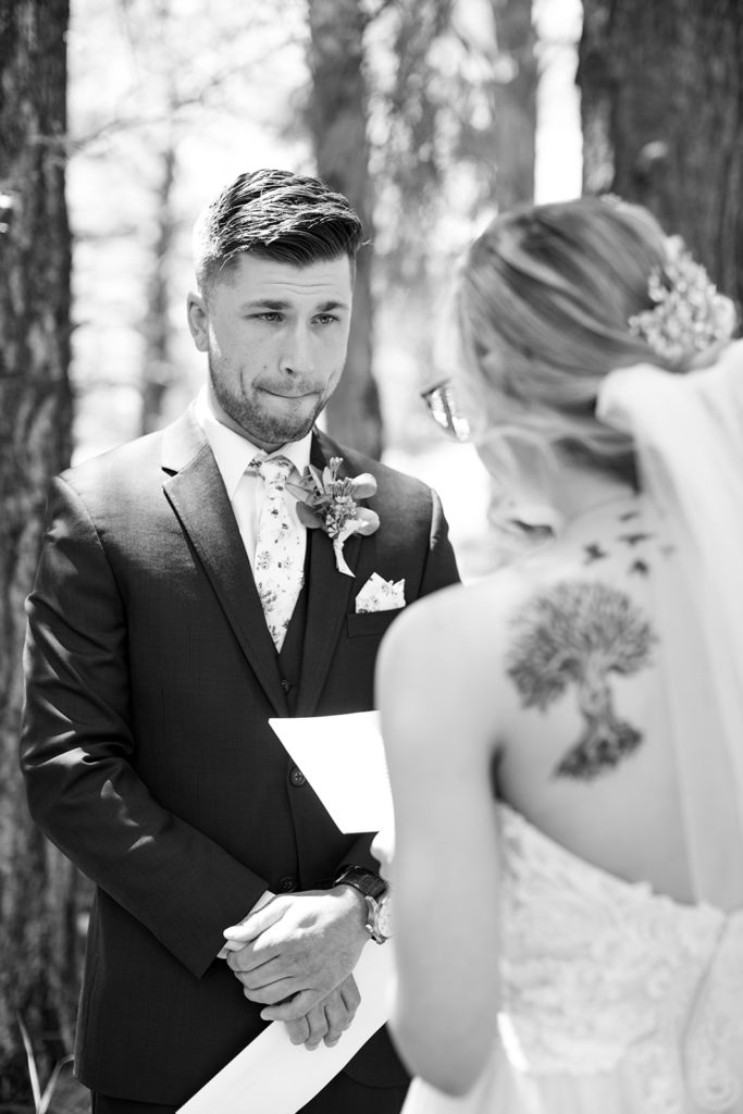 Private Wedding Vow Photography Session